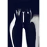 Kép 4/5 - LATEX - cipzáras leggings (fekete)