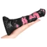 Kép 3/6 - Bad Horse - szilikon ló pénisz dildó - 18cm (fekete-pink)