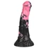Kép 4/6 - Bad Horse - szilikon ló pénisz dildó - 18cm (fekete-pink)
