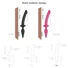 Kép 3/6 - Strap-on-me Swith Semi-Realistic S - 2in1 szilikon dildó (pink)