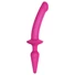 Kép 1/6 - Strap-on-me Swith Semi-Realistic S - 2in1 szilikon dildó (pink)