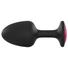 Kép 5/8 - Dorcel Geisha Plug Ruby M - pink köves anál dildó (fekete)
