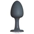 Kép 2/6 - Dorcel Geisha Plug Diamond L - fehér köves anál plug (fekete)