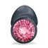 Kép 2/7 - Dorcel Geisha Plug Ruby L - pink köves anál plug (fekete)