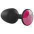 Kép 4/7 - Dorcel Geisha Plug Ruby L - pink köves anál plug (fekete)