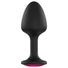 Kép 1/4 - Dorcel Geisha Plug Ruby XL - pink köves anál plug (fekete)