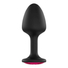 Kép 1/4 - Dorcel Geisha Plug Ruby XL - pink köves anál dildó (fekete)