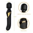 Kép 2/8 - Dorcel Dual Orgasms Gold - akkus, 2in1 masszírozó vibrátor (fekete)