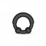 Kép 2/9 - Dorcel Stronger Ring - fém betétes péniszgyűrű (fekete)