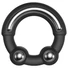 Kép 4/9 - Dorcel Stronger Ring - fém betétes péniszgyűrű (fekete)