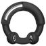Kép 1/9 - Dorcel Stronger Ring - fém betétes péniszgyűrű (fekete)