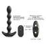 Kép 4/6 - Dorcel Flexi Balls - akkus, rádiós anál vibrátor (fekete)
