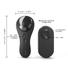 Kép 5/6 - Dorcel Discreet Vibe + - akkus, rádiós csiklóvibrátor (fekete)