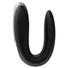 Kép 3/7 - Satisfyer Double Fun - okos, vízálló, rádiós párvibrátor (fekete)