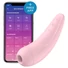 Kép 1/9 - Satisfyer Curvy 2+ - okos léghullámos csiklóizgató vibrátor (pink)