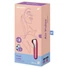 Kép 5/8 - Satisfyer Dual Love - okos hüvelyi és csikló vibrátor (piros)