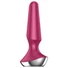 Kép 1/5 - Satisfyer Plug-ilicious 2 - okos anál vibrátor (piros)