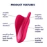 Kép 8/8 - Satisfyer High Fly - akkus, vízálló csikló vibrátor (pink)