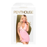 Kép 3/3 - Penthouse Sweet & Spicy - nyakpántos, csipkés ruha tangával (pink)