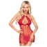Kép 1/2 - Penthouse Libido Boost - csipkés babydoll és tanga (piros)