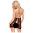 Kép 2/2 - Penthouse Libido Boost - pöttyös, pántos babydoll tangával (fekete)