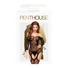 Kép 3/3 - Penthouse Top-Notch - nyitott necc szett (fekete)
