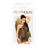 Kép 3/3 - Penthouse Bombshell - csillogó, átlátszó ruha és tanga (fekete)