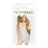 Kép 3/3 - Penthouse Naughty Doll - csipke ruha és tanga (kék)