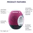 Kép 4/4 - Satisfyer Egg Bubble - tojás maszturbátor (1db)
