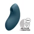 Kép 10/10 - Satisfyer Vulva Lover 2 - akkus léghullámos csikló vibrátor (kék)