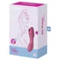 Kép 4/4 - Satisfyer Curvy Trinity 3 - léghullámos 2in1 vibrátor (piros)