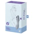 Kép 4/4 - Satisfyer Curvy Trinity 3 - léghullámos 2in1 vibrátor (szürke)