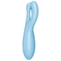 Kép 2/7 - Satisfyer Threesome 4 - okos csiklóvibrátor (kék)