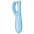 Kép 5/9 - Satisfyer Threesome 4 - okos, akkus csiklóvibrátor (kék)