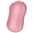 Kép 2/8 - Satisfyer Cotton Candy - léghullámos csikló vibrátor (korall)