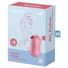 Kép 6/8 - Satisfyer Cotton Candy - léghullámos csikló vibrátor (korall)