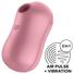 Kép 7/8 - Satisfyer Cotton Candy - akkus, léghullámos csiklóvibrátor (korall)