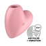 Kép 7/8 - Satisfyer Cutie Heart - akkus léghullámos csiklóvibrátor (pink)