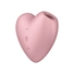 Kép 1/8 - Satisfyer Cutie Heart - akkus léghullámos csiklóvibrátor (pink)