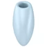 Kép 2/8 - Satisfyer Cutie Heart - akkus léghullámos csikló vibrátor (kék)