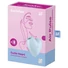 Kép 6/8 - Satisfyer Cutie Heart - akkus léghullámos csikló vibrátor (kék)