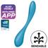 Kép 7/8 - Satisfyer G-spot Flex 5 - okos, akkus G-pont vibrátor (zöld)
