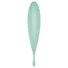 Kép 3/8 - Satisfyer Twirling Pro - okos 2in1 csikló vibrátor (menta)