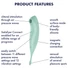 Kép 7/8 - Satisfyer Twirling Pro - okos 2in1 csikló vibrátor (menta)