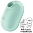 Kép 1/8 - Satisfyer Pro To Go 2 - akkus, léghullámos csiklóizgató (menta)