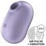 Kép 1/8 - Satisfyer Pro To Go 2 - akkus, léghullámos csiklóizgató (viola)