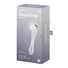 Kép 5/6 - Satisfyer Dazzling Crystal 1 - kétvégű üveg dildó (átlátszó)