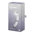 Kép 5/6 - Satisfyer Double Crystal - kétvégű üveg dildó (átlátszó)