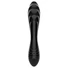 Kép 3/6 - Satisfyer Dazzling Crystal 1 - kétvégű üveg dildó (fekete)
