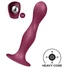 Kép 2/5 - Satisfyer Double Ball-R - tapadókorongos súlyozott dildó (piros)